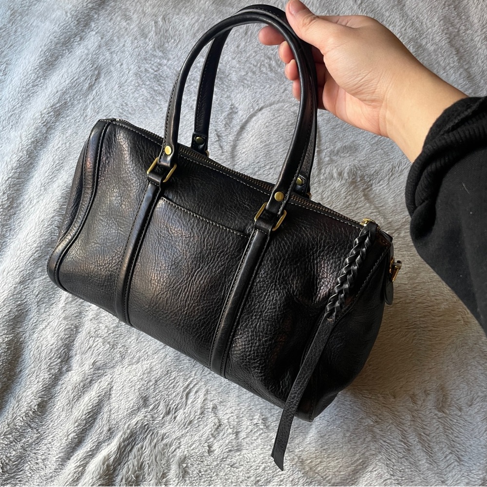 Fossil Leather Satchel